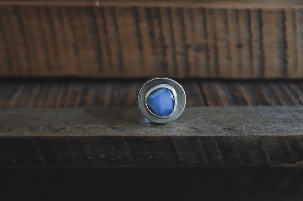 8.5: Lace Agate Hollow Ring
